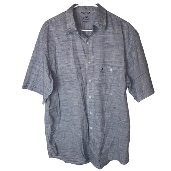 Izod Saltwater Casual Button Up Striped Shirt - Picture 1 of 7